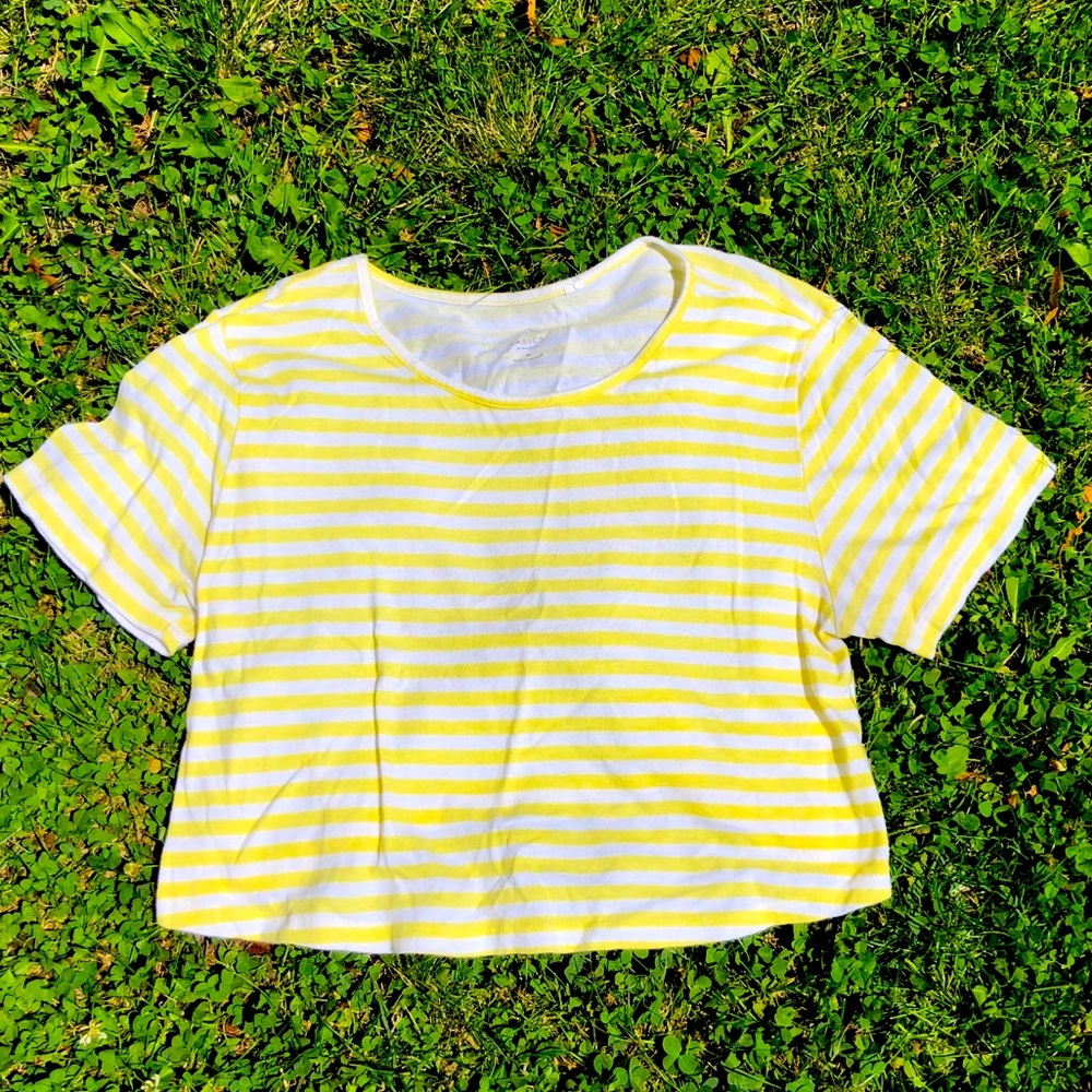 Crop top t short